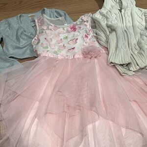 4T Spring Dress & Sweater collection